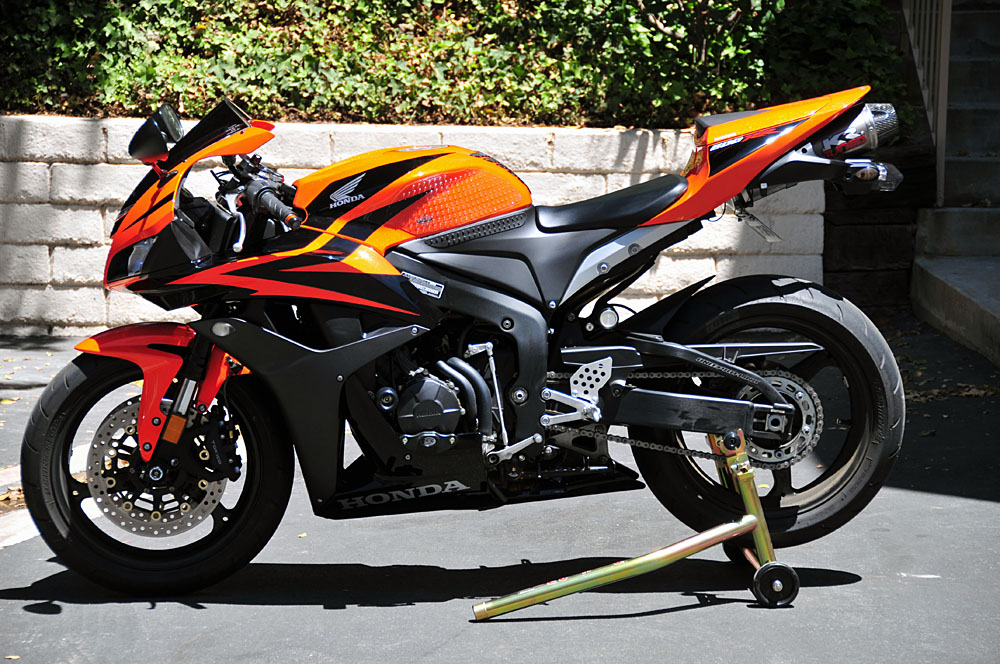 Honda Cbr Orange