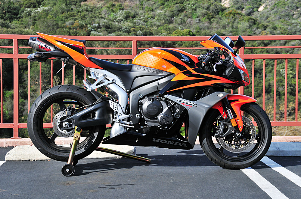 Honda Cbr Orange