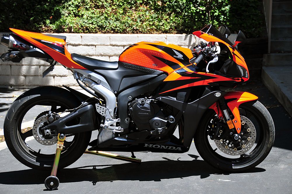 Honda Cbr Orange
