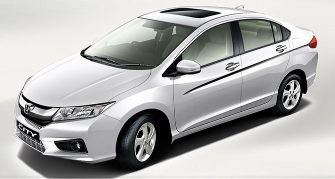 Honda City White