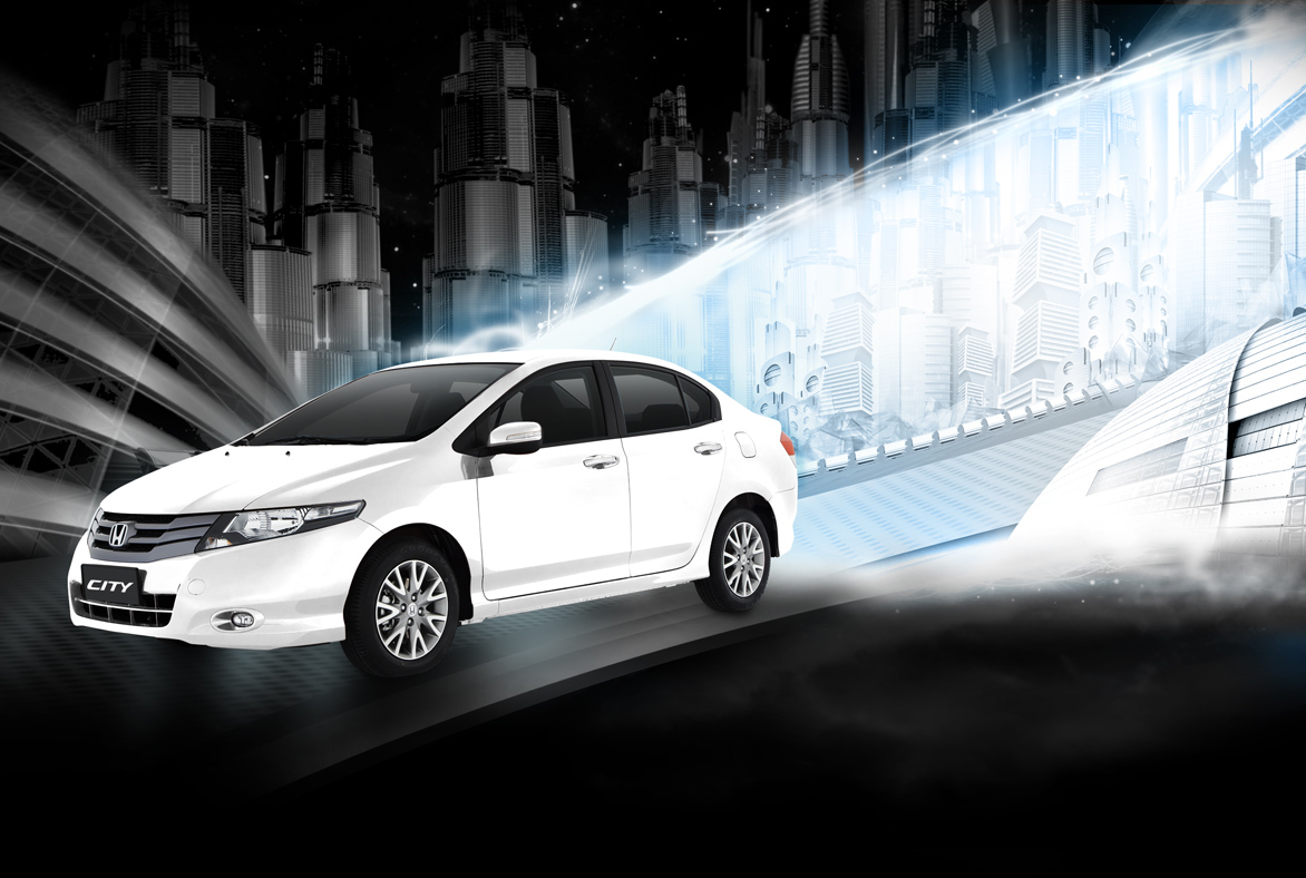 Honda City White