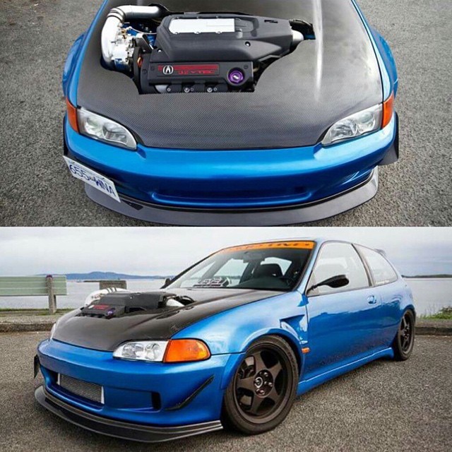 Honda Civic 6 Cylinder