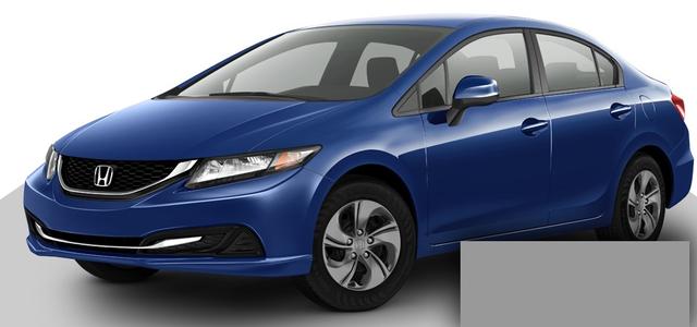 Honda Civic Blue