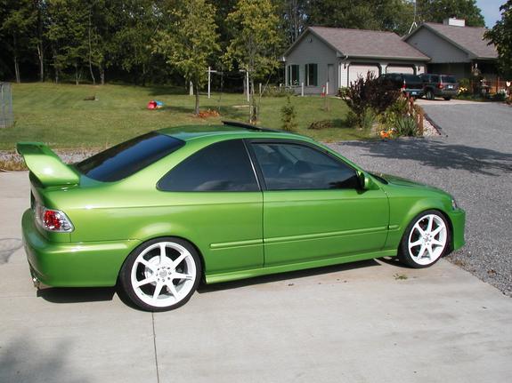 Honda Civic Green