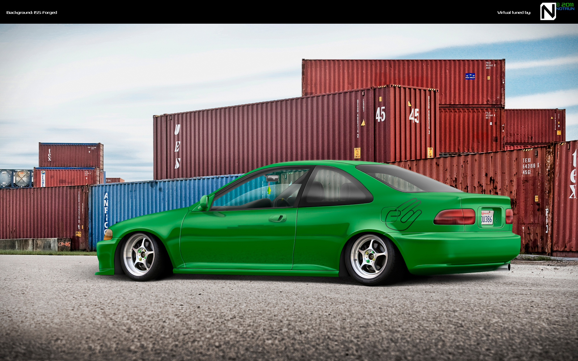 Honda Civic Green