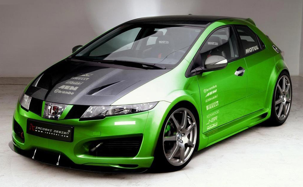 Honda Civic Green