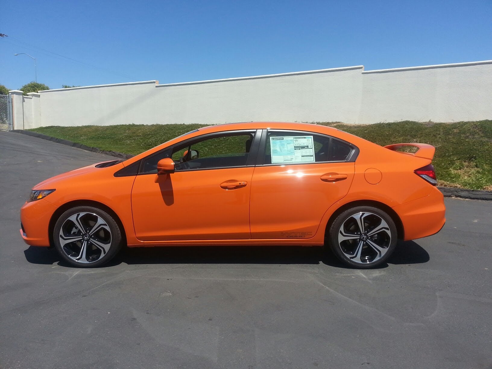Honda Civic Orange