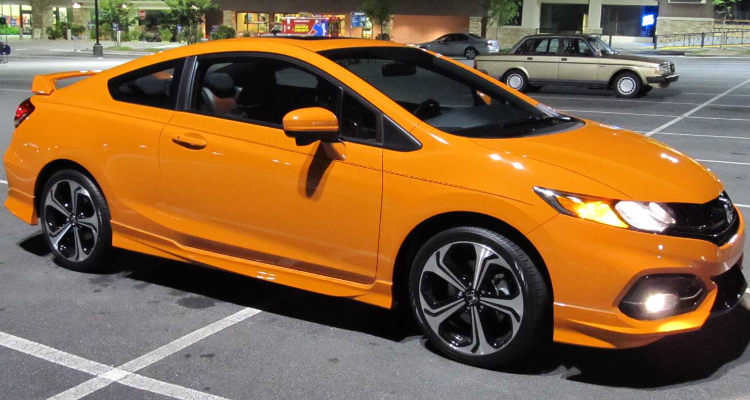 Honda Civic Orange