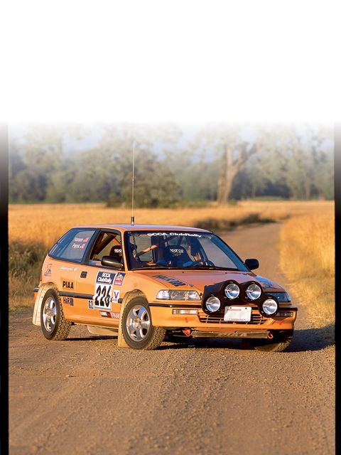 Honda Civic Rally Car