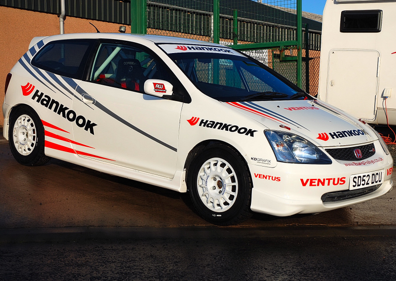 Honda Civic Rally Car