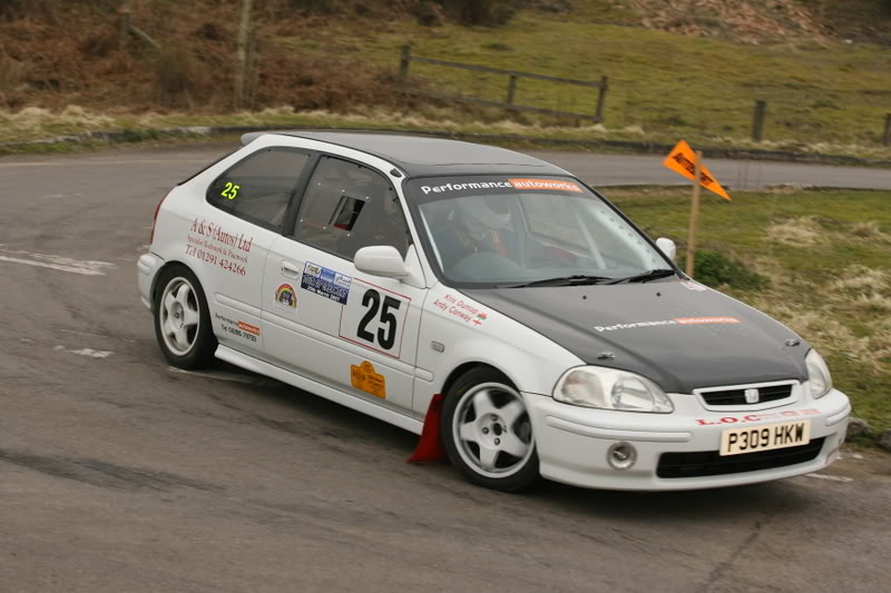 Honda Civic Rally Car