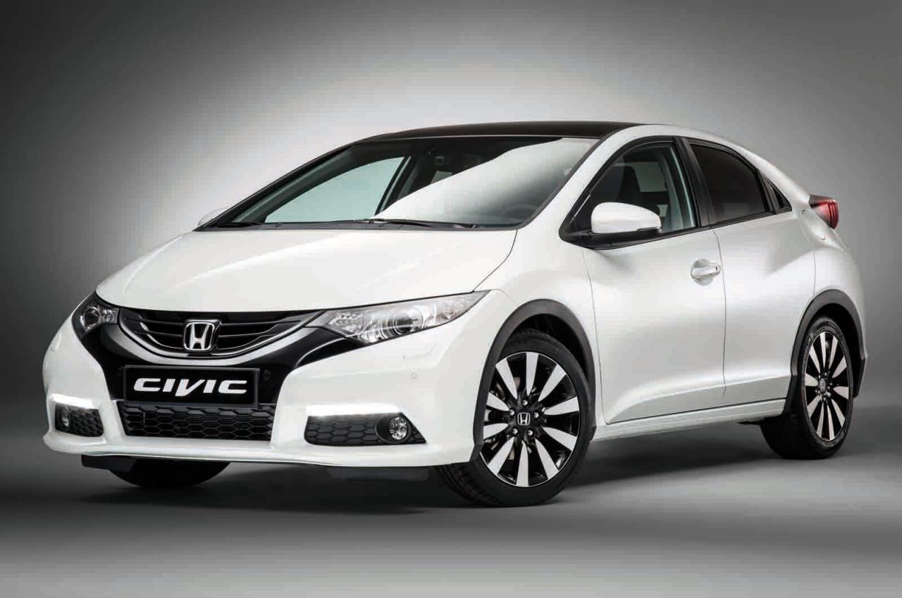 Honda Civic White 2014