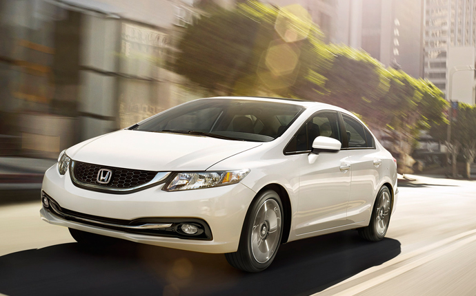 Honda Civic White 2014