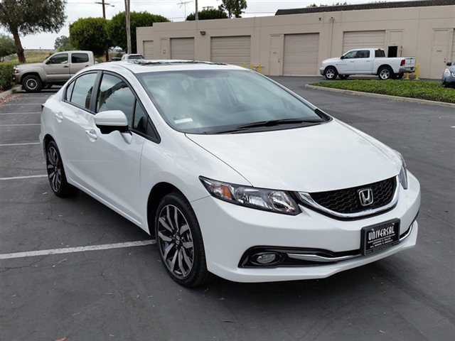 Honda Civic White 2014