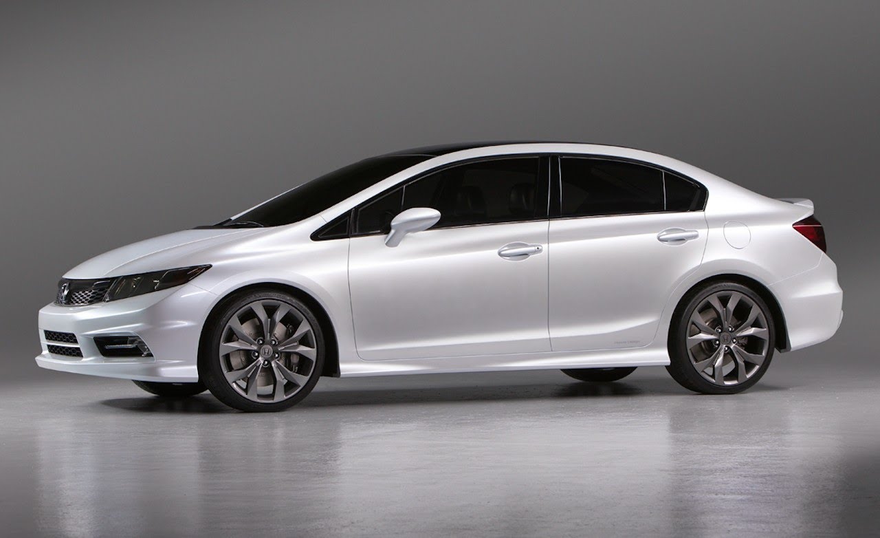 Honda Civic White 2014