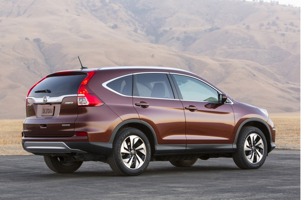 Honda CR-V gas mileage 2015