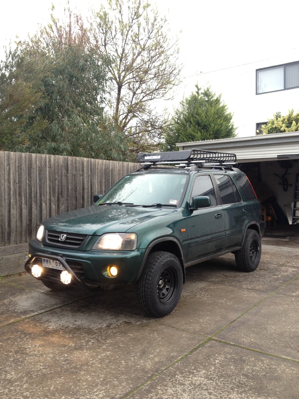 Honda CR-V off-road