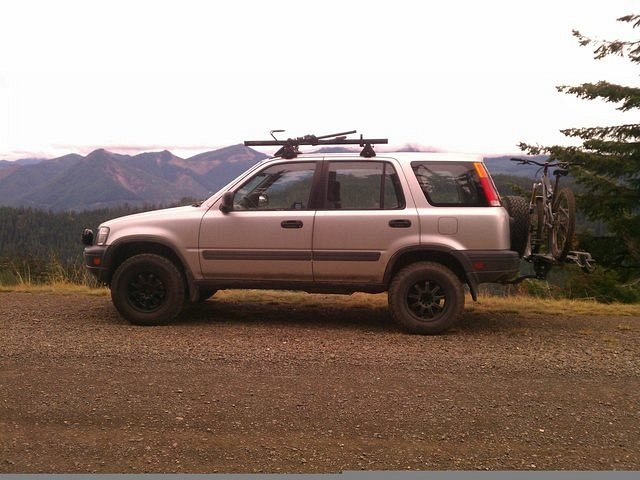 Honda CR-V off-road Honda CR-V off-road