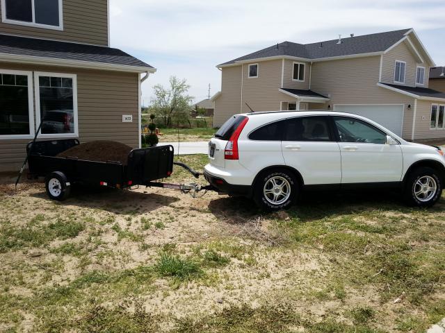 Honda CR-V towing