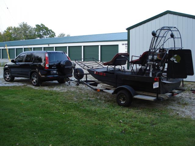 Honda CR-V towing