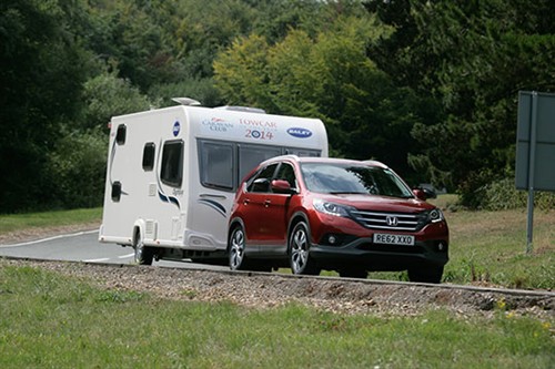 Honda CR-V towing
