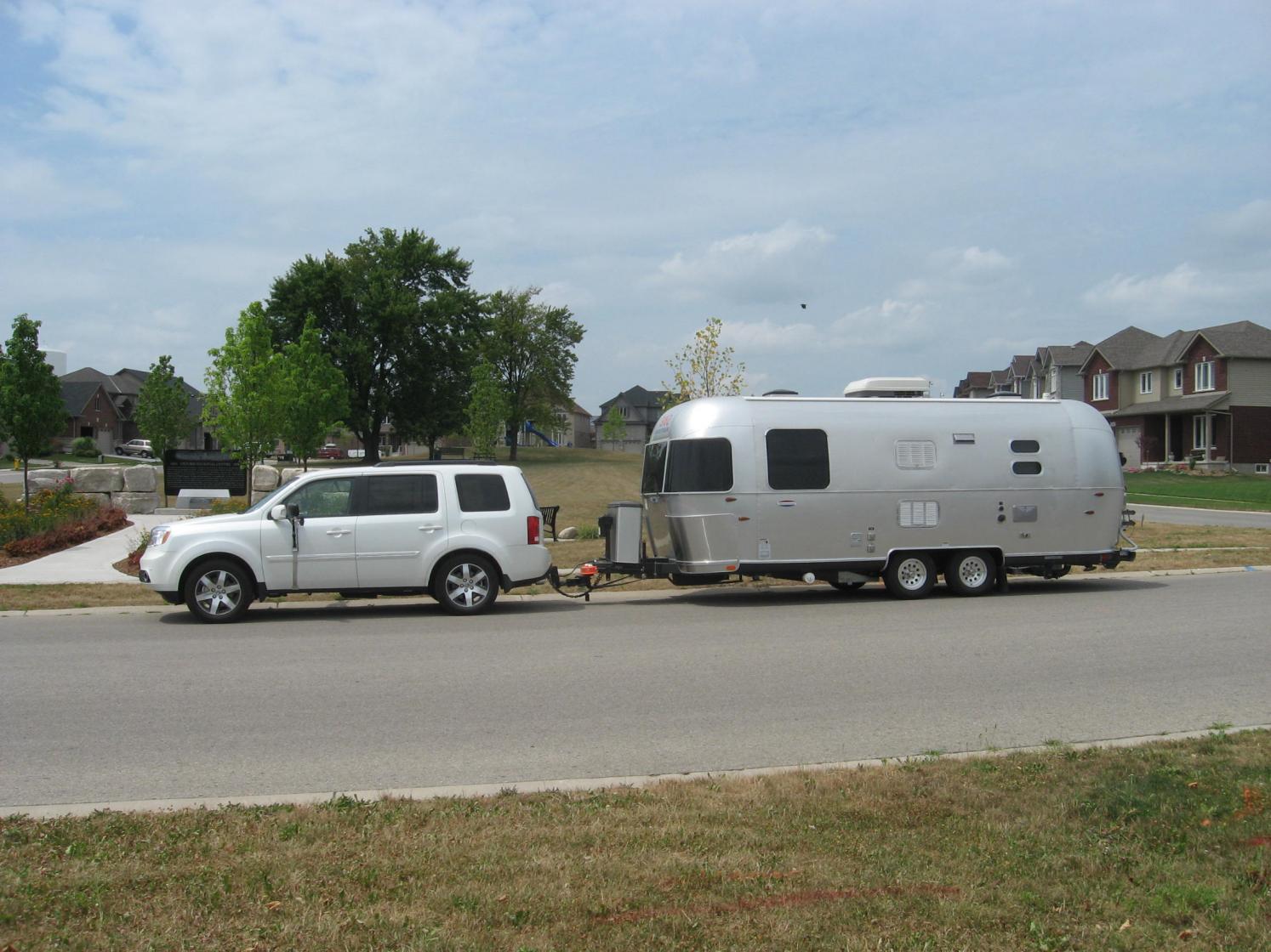 Honda CR-V towing