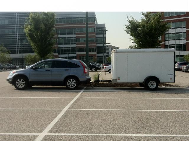 Honda CR-V towing