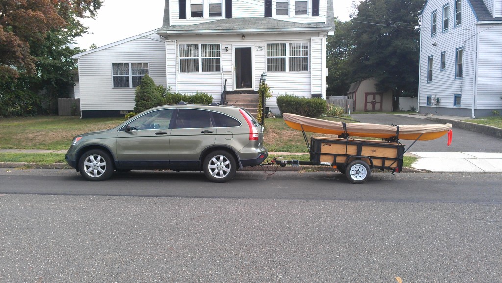 Honda CR-V towing