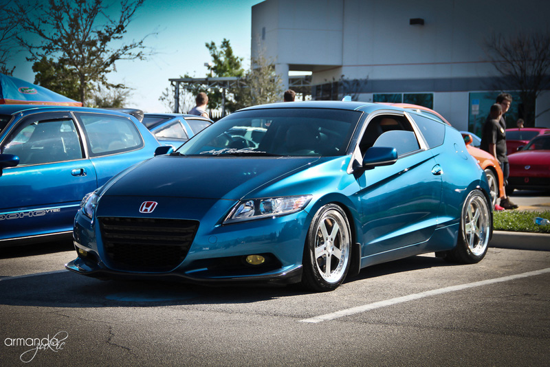 Honda Crz Blue
