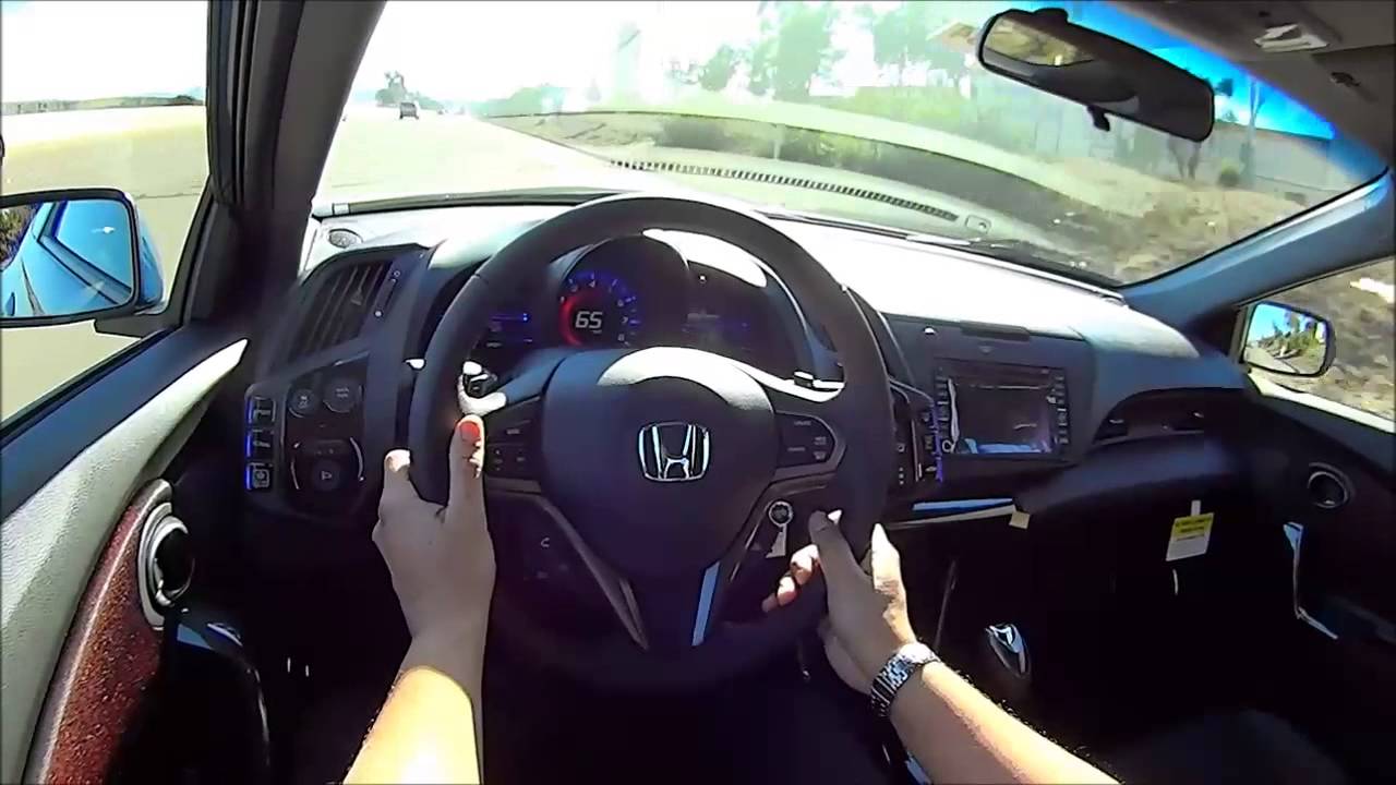 Honda Crz Blue