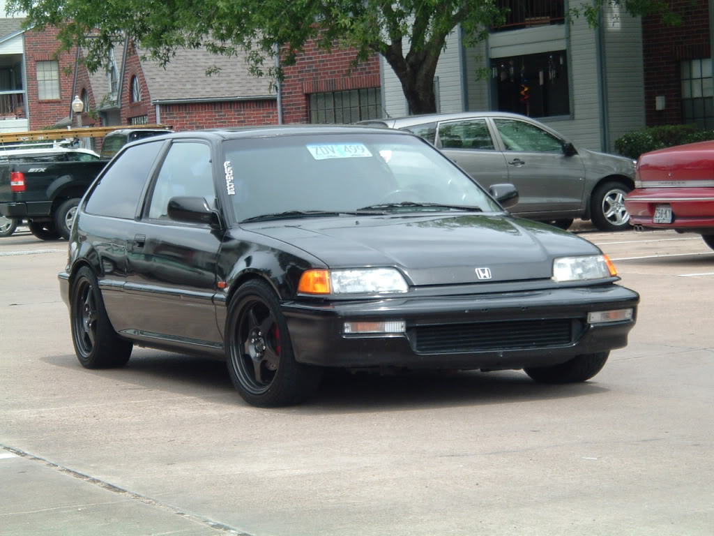 Honda Crx Modified