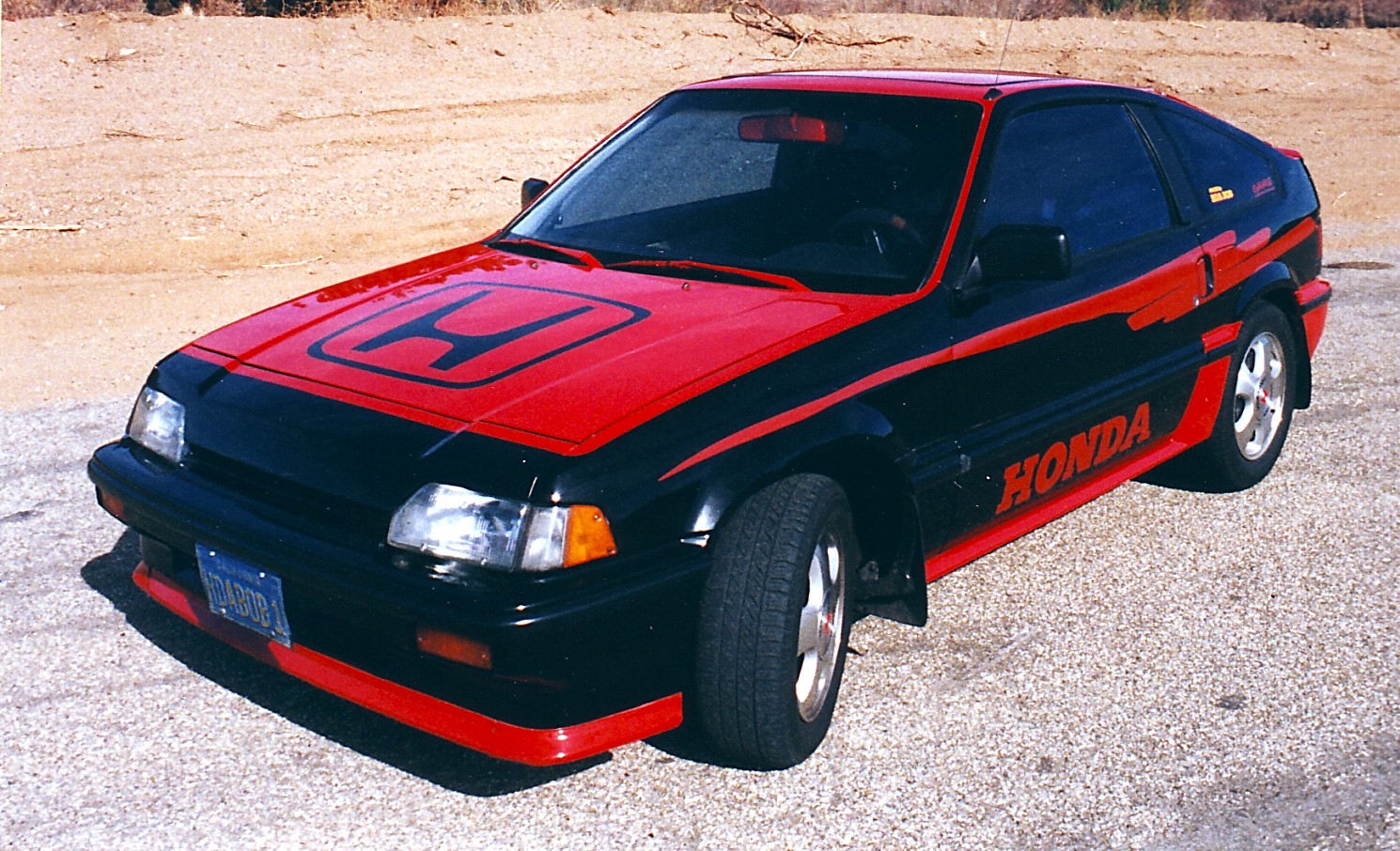 Honda Crx Modified
