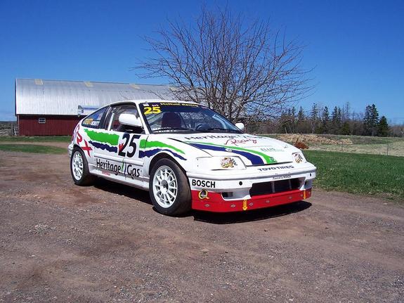 Honda Crx Race Car