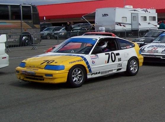 Honda Crx Race Car