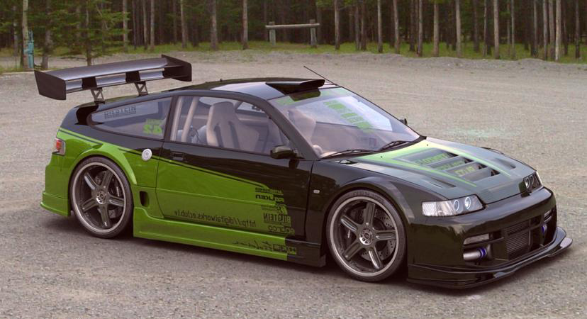 Honda Crx Race Car