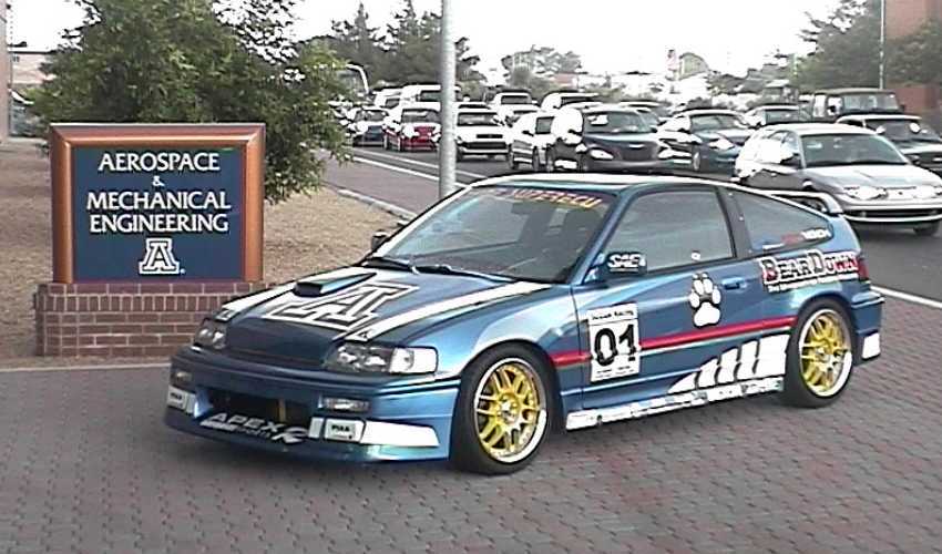 Honda Crx Racing