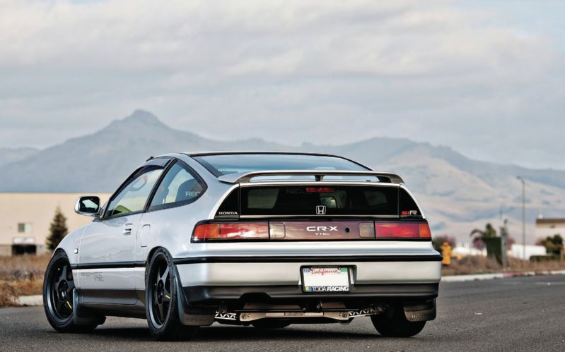 Honda Crx Rally Car