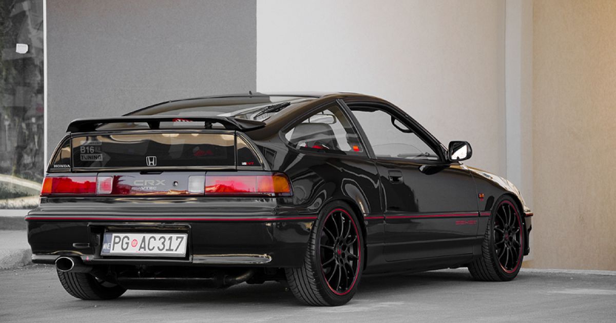 Honda Crx Rally Car