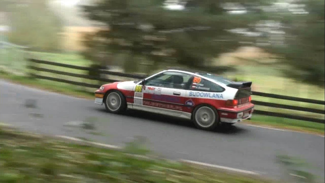 Honda Crx Rally Car