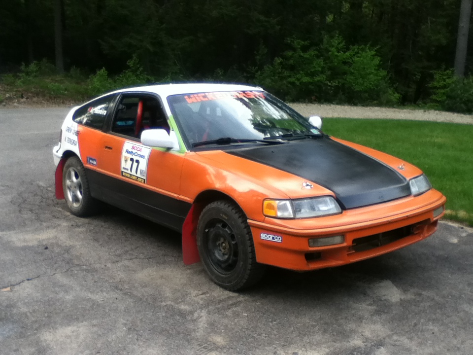 Honda Crx Rally Car