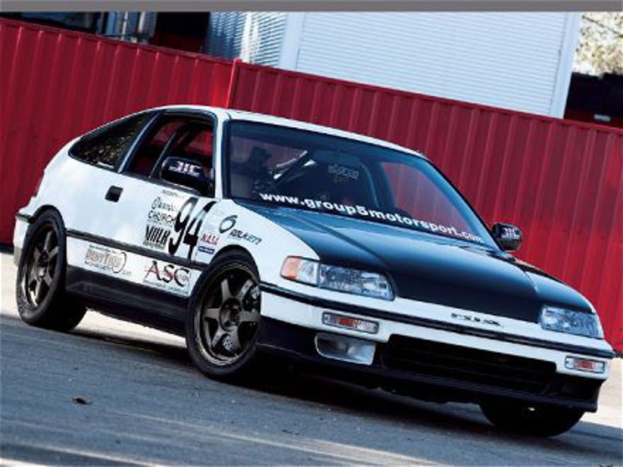 Honda Crx Track Car