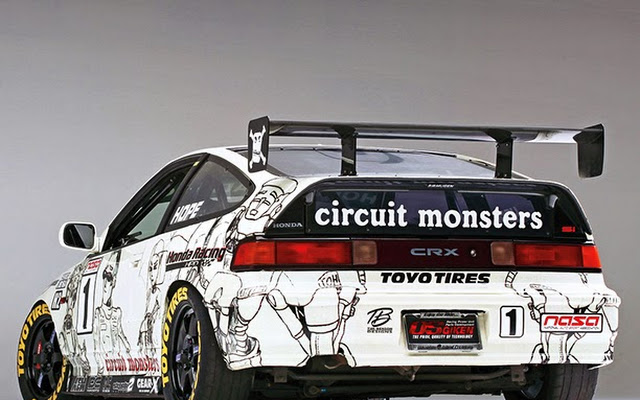 Honda Crx Track Car