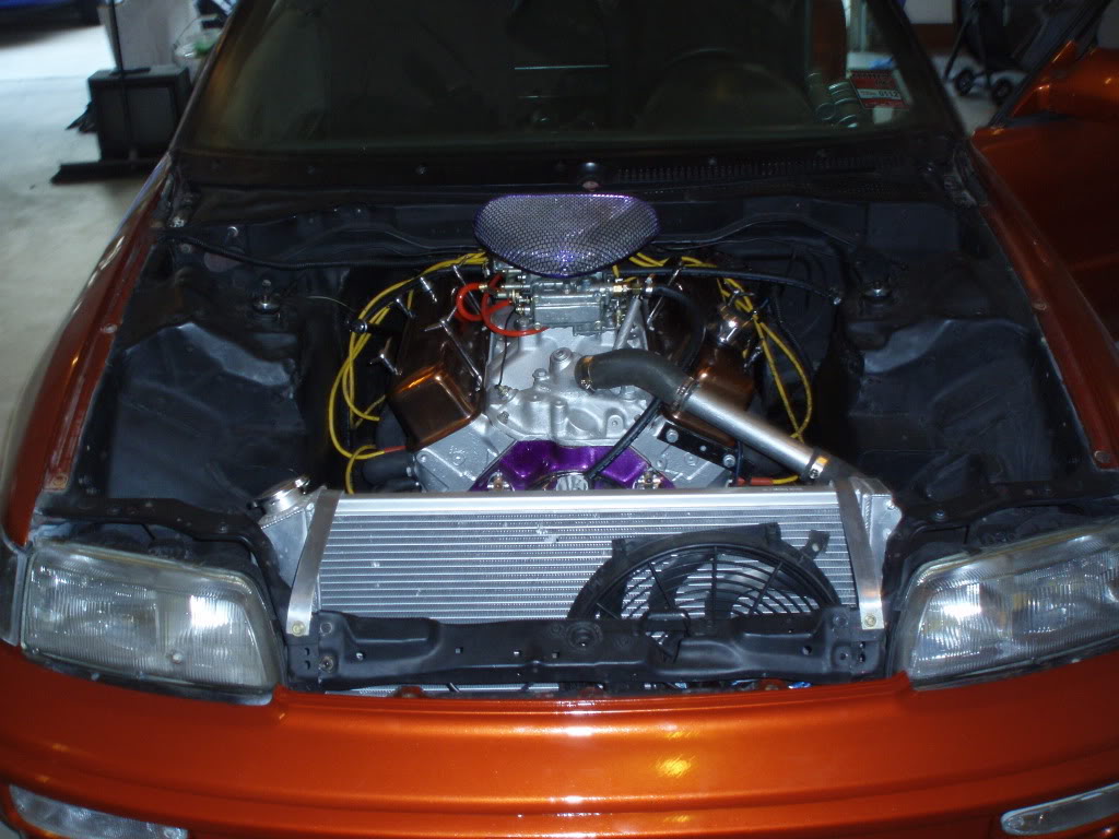 Honda Crx V8