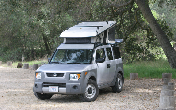Honda Element Camper