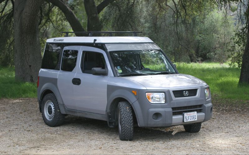 Honda Element Camper