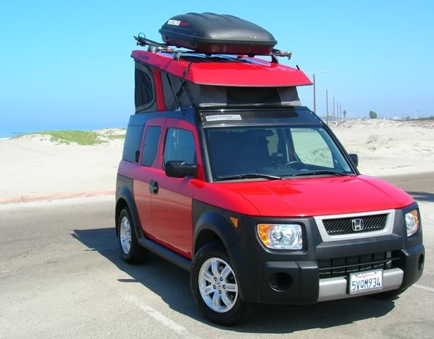 Honda Element Camper
