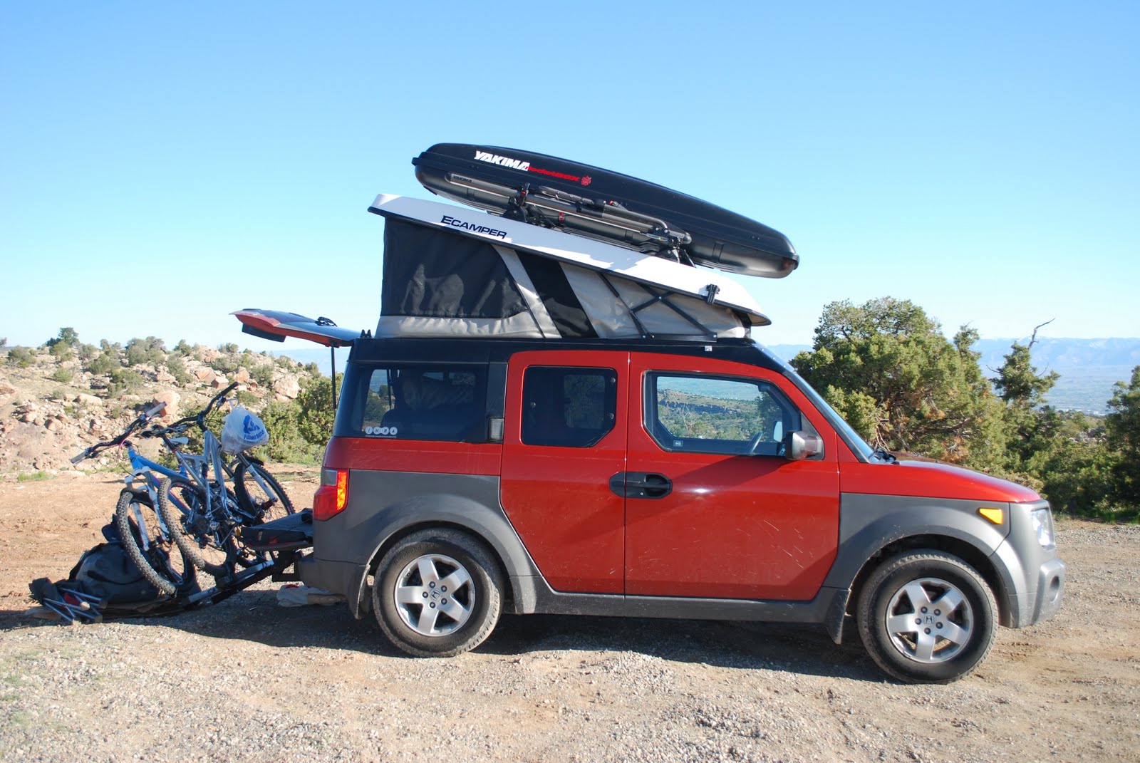 Honda Element Camper