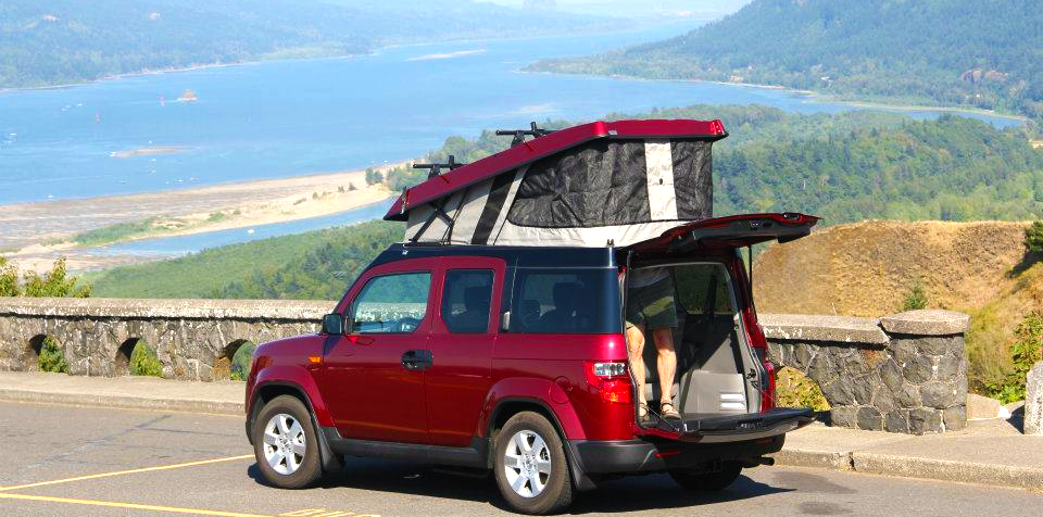 Honda Element Camper