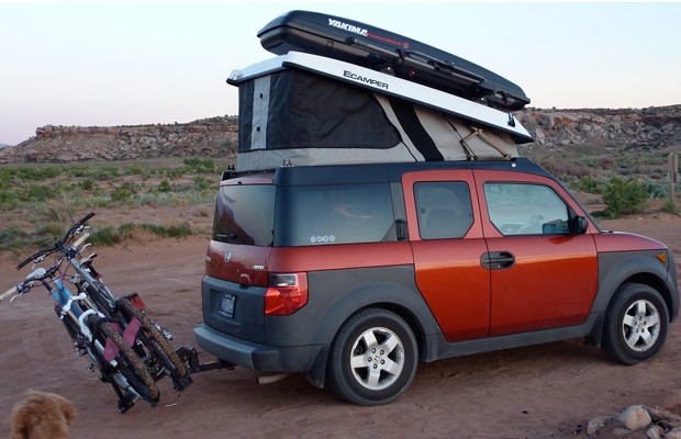 Honda Element Camper