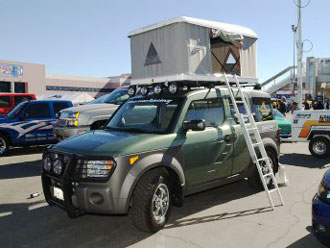 Honda Element Tent
